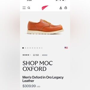 Men's Shop Moc Oxford